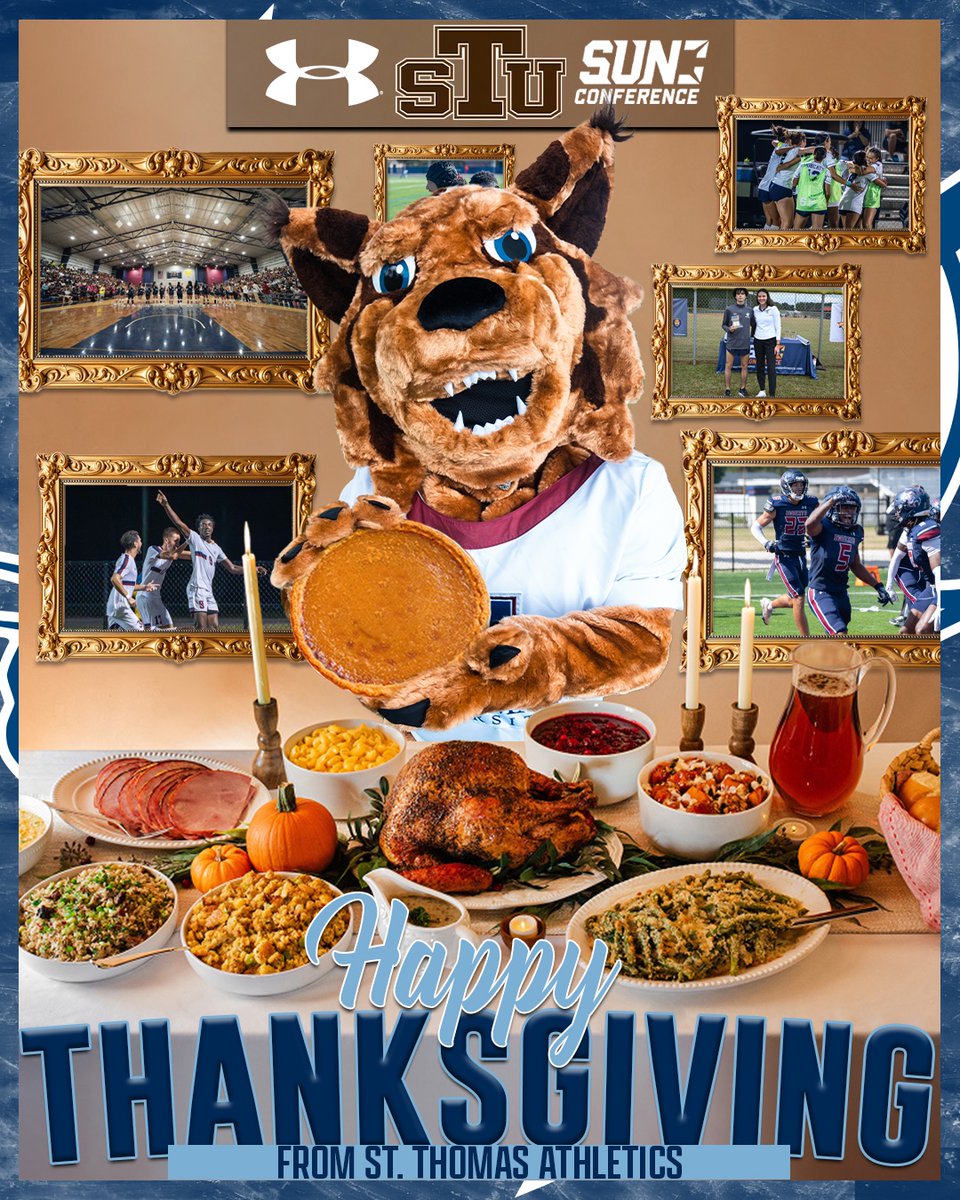 STU_Athletics's tweet image. Happy Thanksgiving Bobcats!