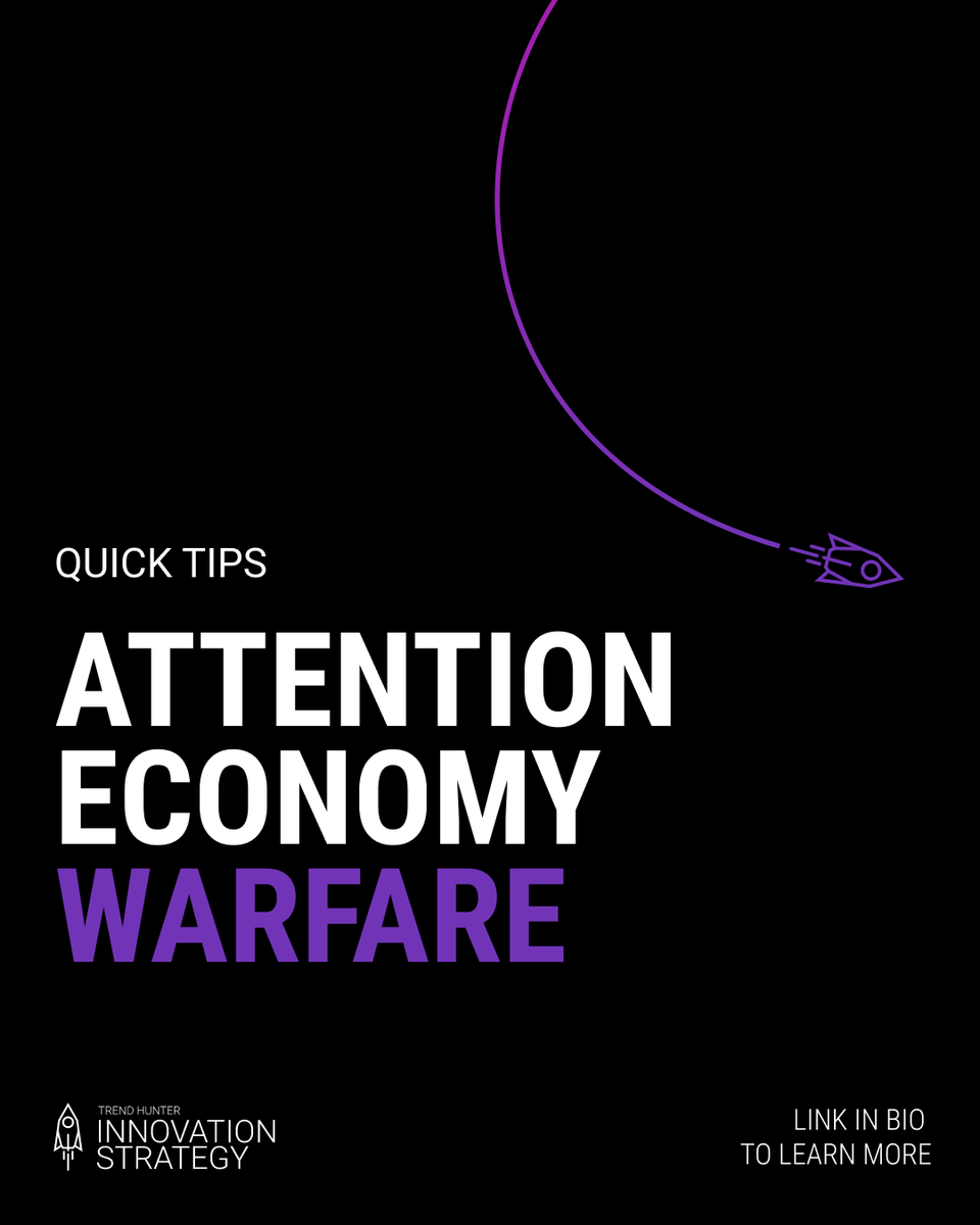 Trendhunter_IS's tweet photo. ⚡ In 2025, attention is the scarcest commodity.
Smart brands don’t chase trends — they build systems for sustained attention.

Think Ugly Dolls’ authentic story or Red Bull’s lifestyle convergence.
Where is attention flowing in your market?
#AttentionEconomy #InnovationStrategy https://t.co/VPRxO8RTms