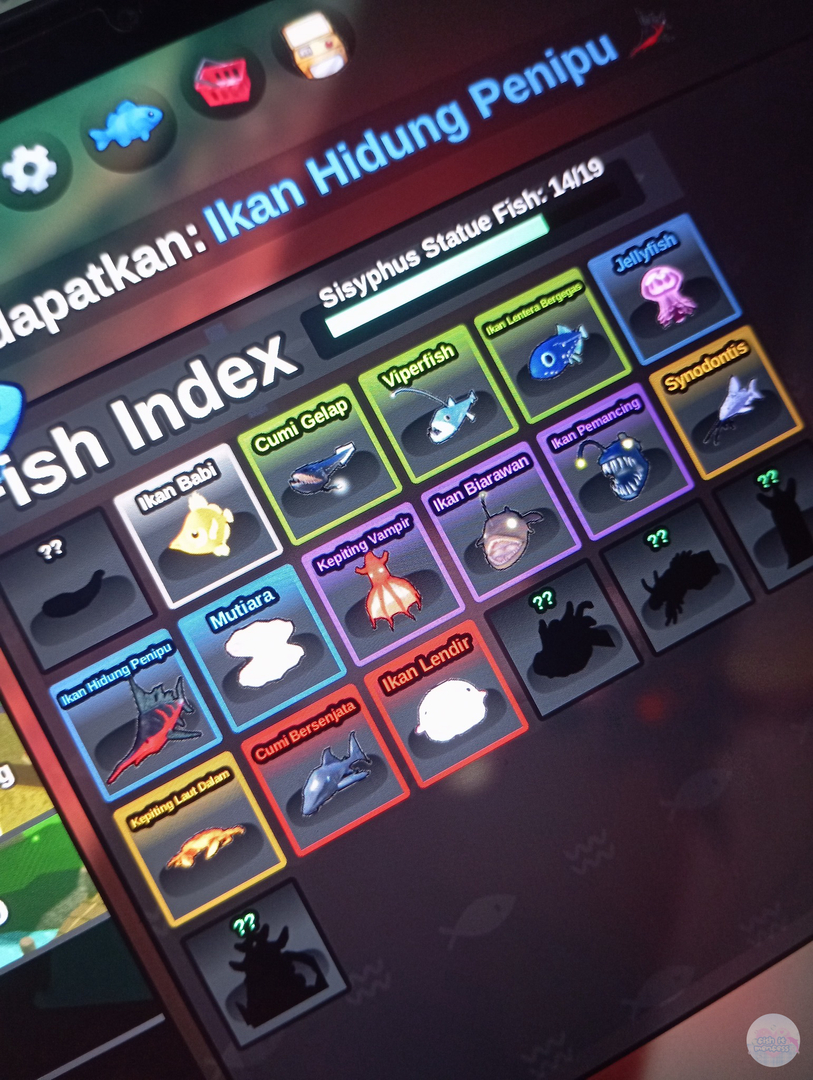 FISH IT FESS ‼️ WTT CANTUMIN UNAME tweet media