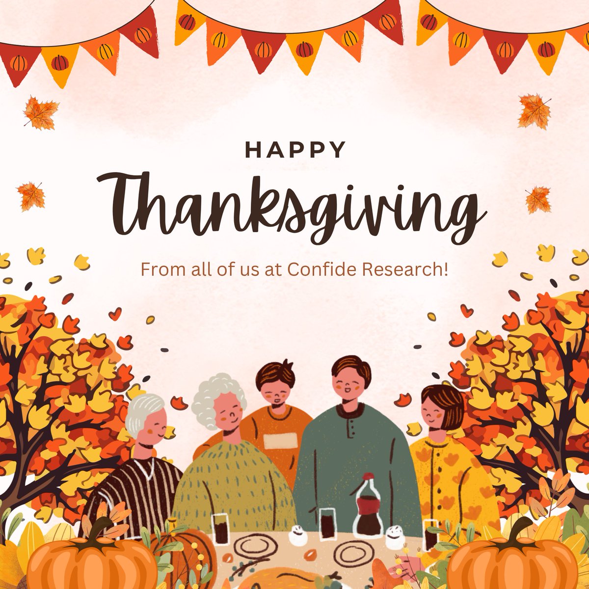 ConfideResearch's tweet image. We hope you have a joyful, safe, and warm Thanksgiving with your loved ones!