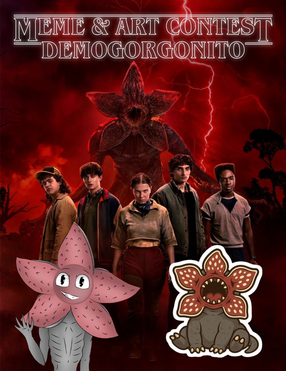 demogorgonito's tweet image. Demogorgonito Meme &amp;amp; Art Contest 2! 
Create Memes, Arts, animations using our main character baby demogorgon to participate in this event and have chance to win from the 5 x0,2 Solana pool!  5 Winners, 0,2 SOL each

Start: Now 
Ends: 05.12.2025 23:00 UTC Winner Selection and…