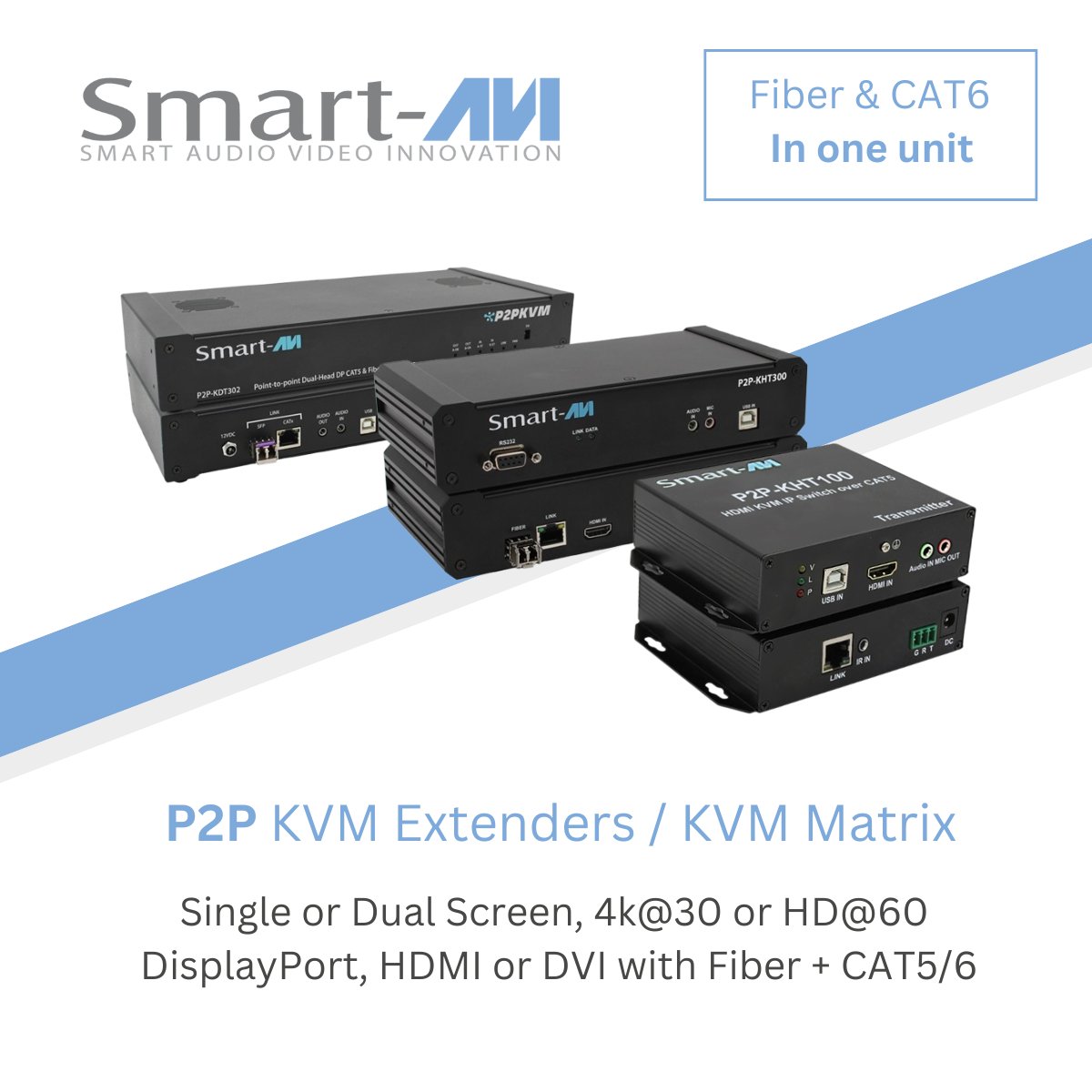 KVMChoice's tweet image. #SmartAVI - P2P KVM Series 💫 
 
Learn more:🔗 kvmchoice.com/shopbymanufact…
 
4K KVM-over-IP Extender and Matrix Solution
 
#KVMMatrix #KVMExtender #AV #ControlRoom #AirTrafficControl
