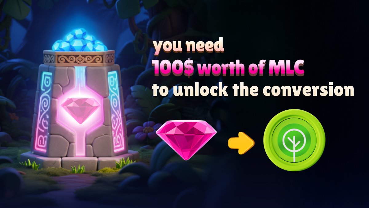 MyLovelyPlanet1's tweet image. 9/HOW TO CONVERT DIAMONDS TO $

You need at least $100 worth of MLC in staking to unlock the diamond conversion.

Staking isn’t live yet but players are already stacking $MLC before the rush.

Don&apos;t wait. Move first.