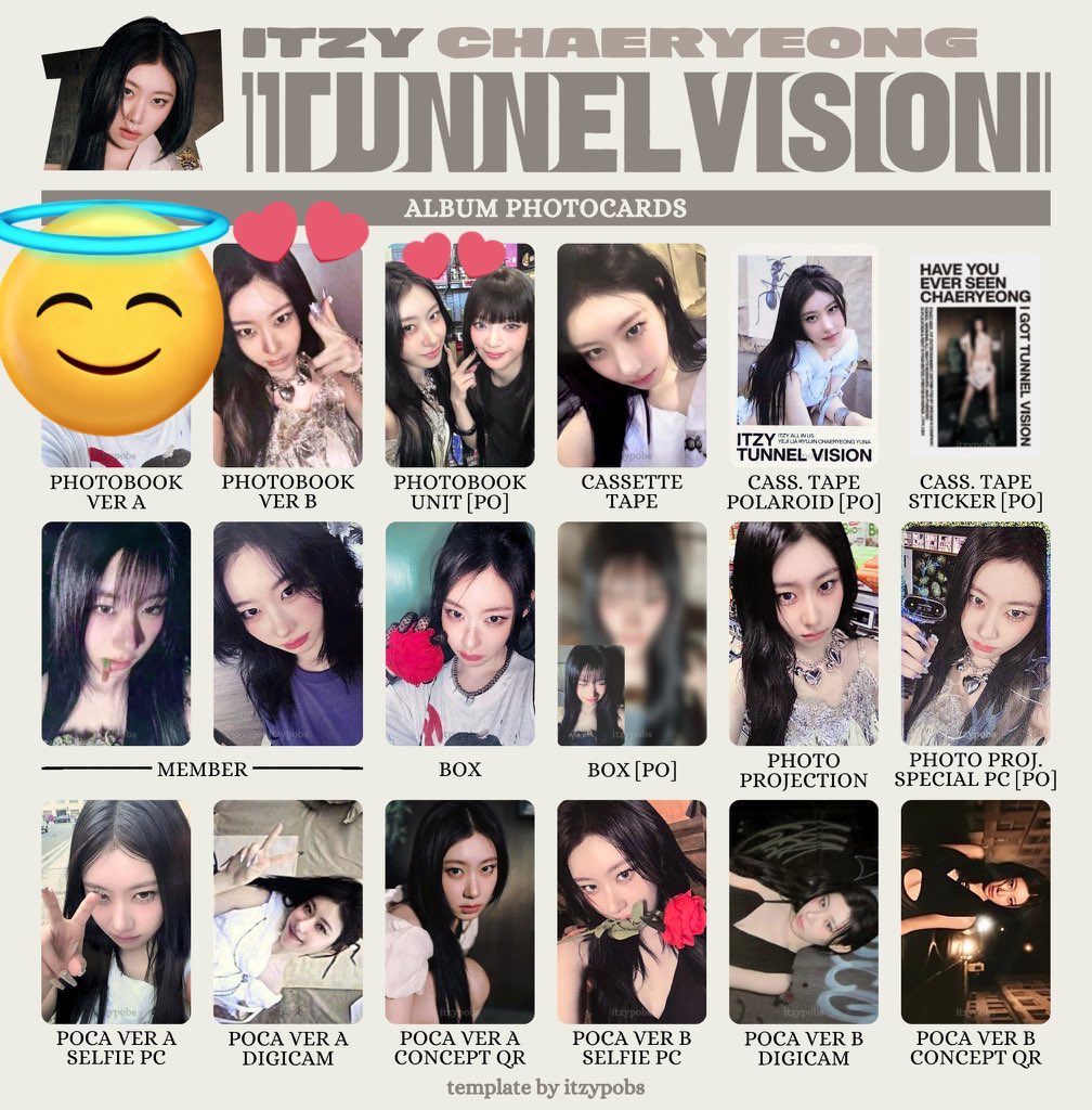 melsellsstuff's tweet photo. ITZY  TUNNEL VISIONトレカ 交換 

譲>> 画像1と画像2 (ユナ—> WITHMUU)

求>> チェリョン  ��リア　(💕マーク付きの画像2)

何かアイデアがあれば、ぜひ返信してください！ありがとうございます🙇🏻‍♀️🙏🏻

#itzy #itzy交換 https://t.co/8O9rK3OOKh