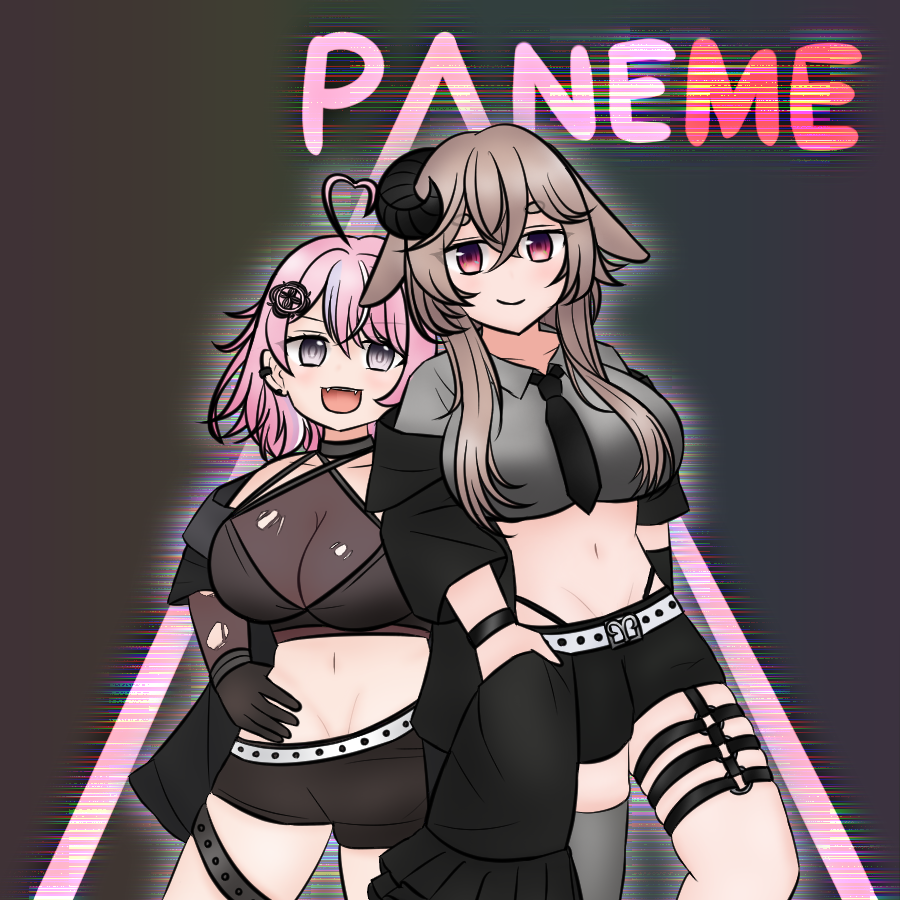 「#まじぱねぱれっと #めめアート」|もひのイラスト