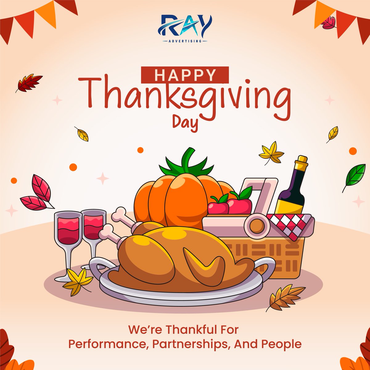 RayAdvertising's tweet image. Grateful for how far we’ve come and for everyone who helped us get here.🍁🦃

Huge thanks to our clients, partners &amp;amp; team. Wishing you all a joyful Thanksgiving!

#Thanksgiving #RayAdvertising #GratitudeInBusiness #TeamWorkMakesTheDreamWork #HolidaySeason