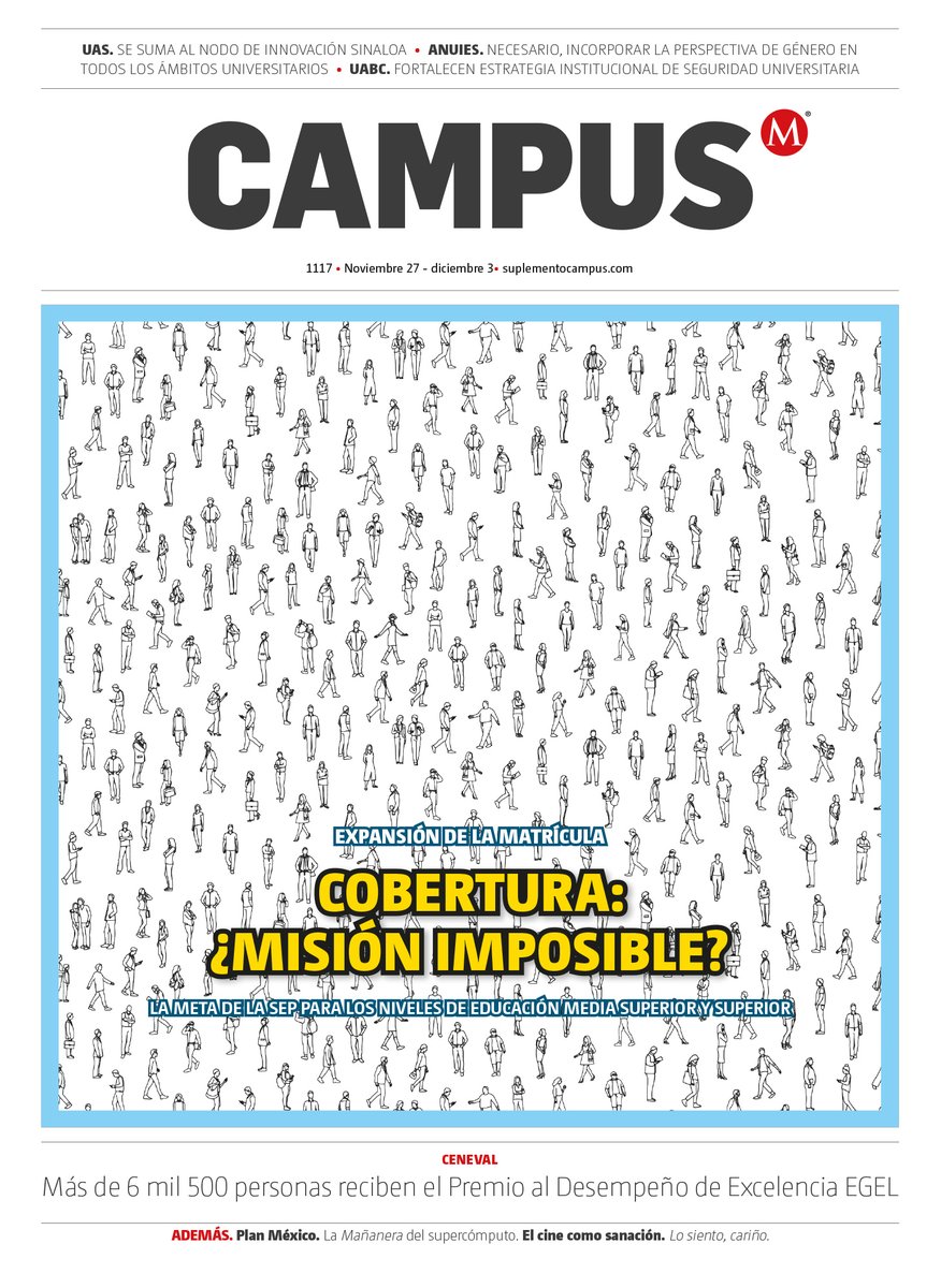 Campusmilenio's tweet image. ¡#BuenosDías, querida comunidad universitaria! 🎓✨
Es #JuevesDeCampus y te traemos una nueva edición cargada de todo lo que necesitas saber sobre el mundo educativo. 🏛️📖
📰 ¡Disfruta nuestra edición! #HoyEnCampus 
👉wp.me/pbgG2X-PIH
#Educación #Universidad