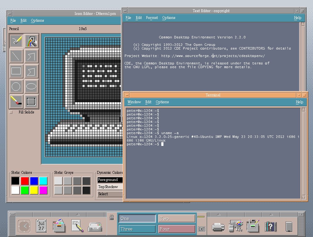 CDE (The Common Desktop Environment) has a new bug fix release (2.5.3)!

And, for those wondering… yes.  There are some actual reasons to use CDE, as a Linux Desktop Environment, in 2025 (32 years after it first released).

- Fast, lightweight, and stable.
- Battle tested for