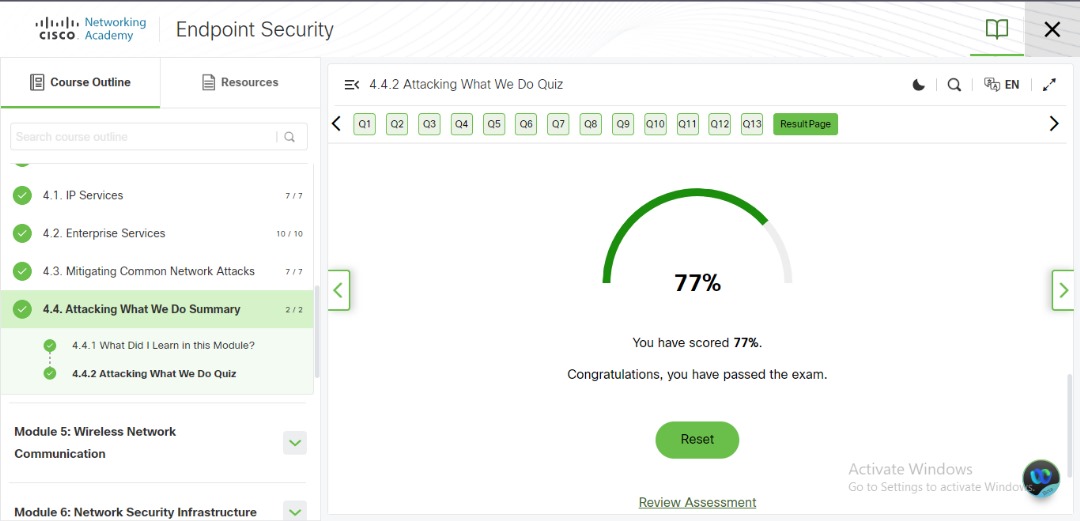 3mm3rald's tweet image. #Day63ofcybersecurity

Today, I started the 4th module and I learned about &quot;Attacking what we do&quot; I learned about IP services, Enterprise services, mitigating common network attacks.
@_DeejustDee @4osp3l  @ireteeh
