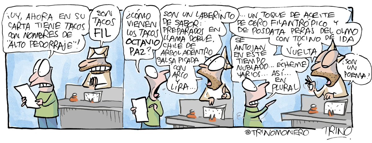 trinomonero's tweet photo. Jueves de taco de alto pedorraje #trinomonero https://t.co/wwMxJH85GH