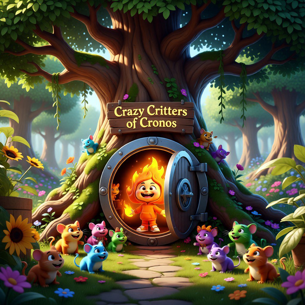 ** DAY 8 – CRAZY CRITTERS AWAKENING 🐭**  

Thread: The 93 million $MOON Legacy Vault – Where did it come from?