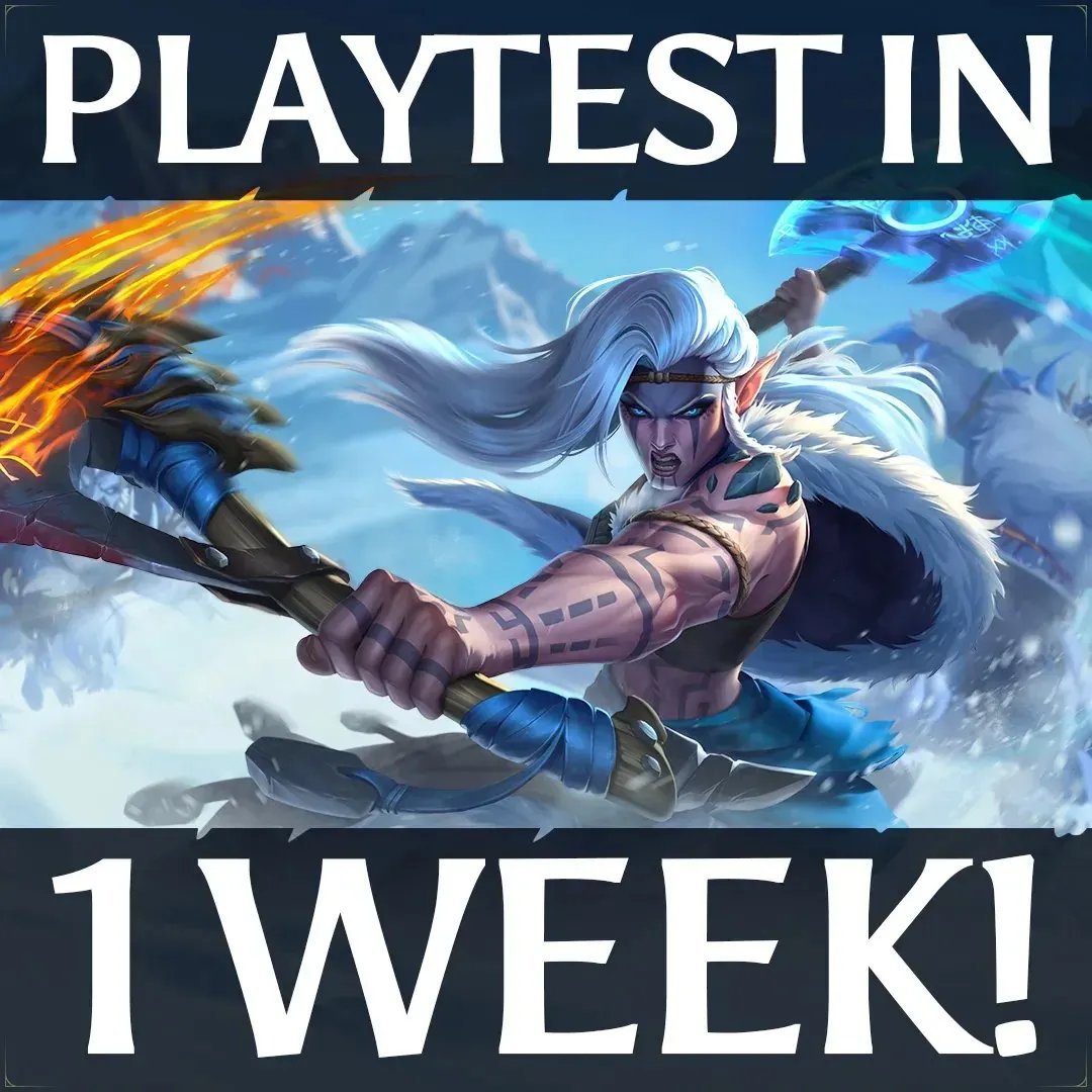 Vaultbreakers_'s tweet image. Only 1 more week to go!

Join the playtest on December 4th, 10 AM CET until December 7th 23:59 PM CET 🔥

Tag your friends to let them know to mark the dates 👀