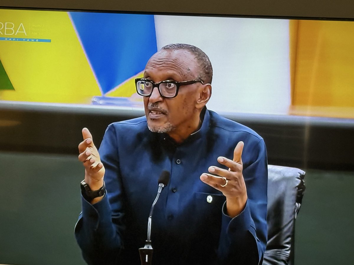 UKWELINEWSWORLD's tweet photo. “Accountability and the desire to have results is not for the half-hearted!”

President KAGAME in press conference. https://t.co/MZ7jFMEfrW