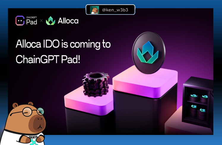 ken_w3b3's tweet image. Momentum around TGE season usually pushes projects to oversell narratives. @alloca_xyz took the opposite route: it exposed its mechanics early, letting the system speak instead of the marketing.

The design philosophy is hard to miss. Everything leans toward verifiable fairness.…