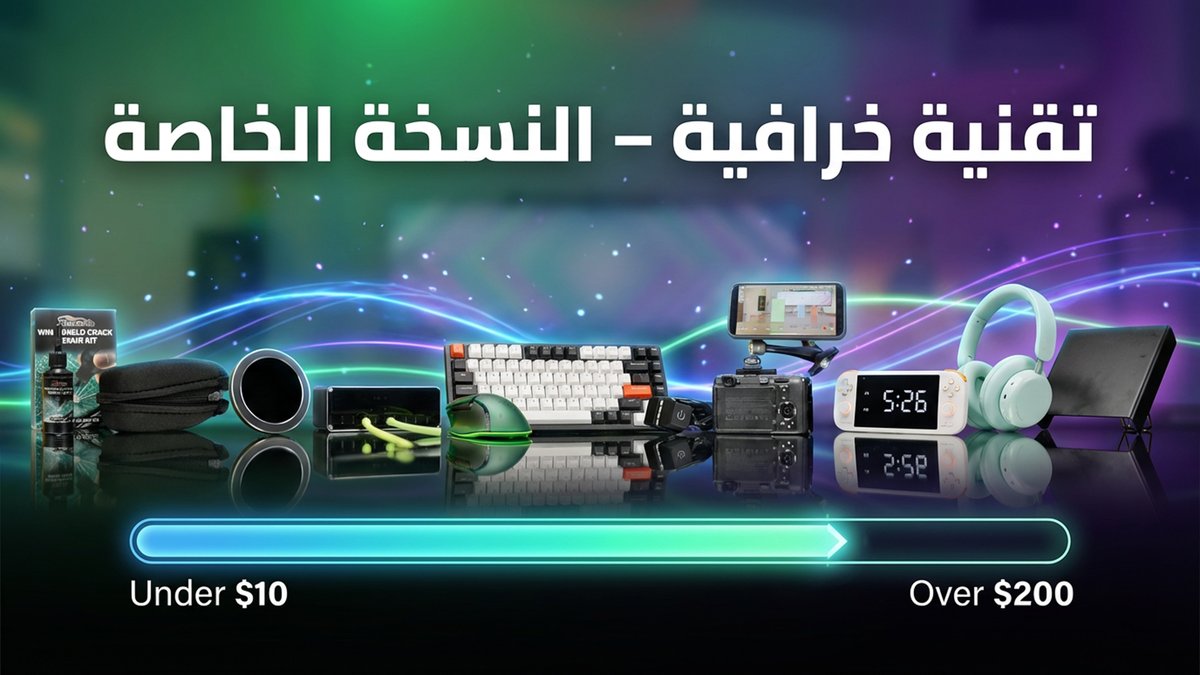 AndroidBasha's tweet image. تقنية خرافية 100… جمعت 12 منتج من تحت 10 لفوق 200 دولار!🔥

youtu.be/PYvWjSO5M9M