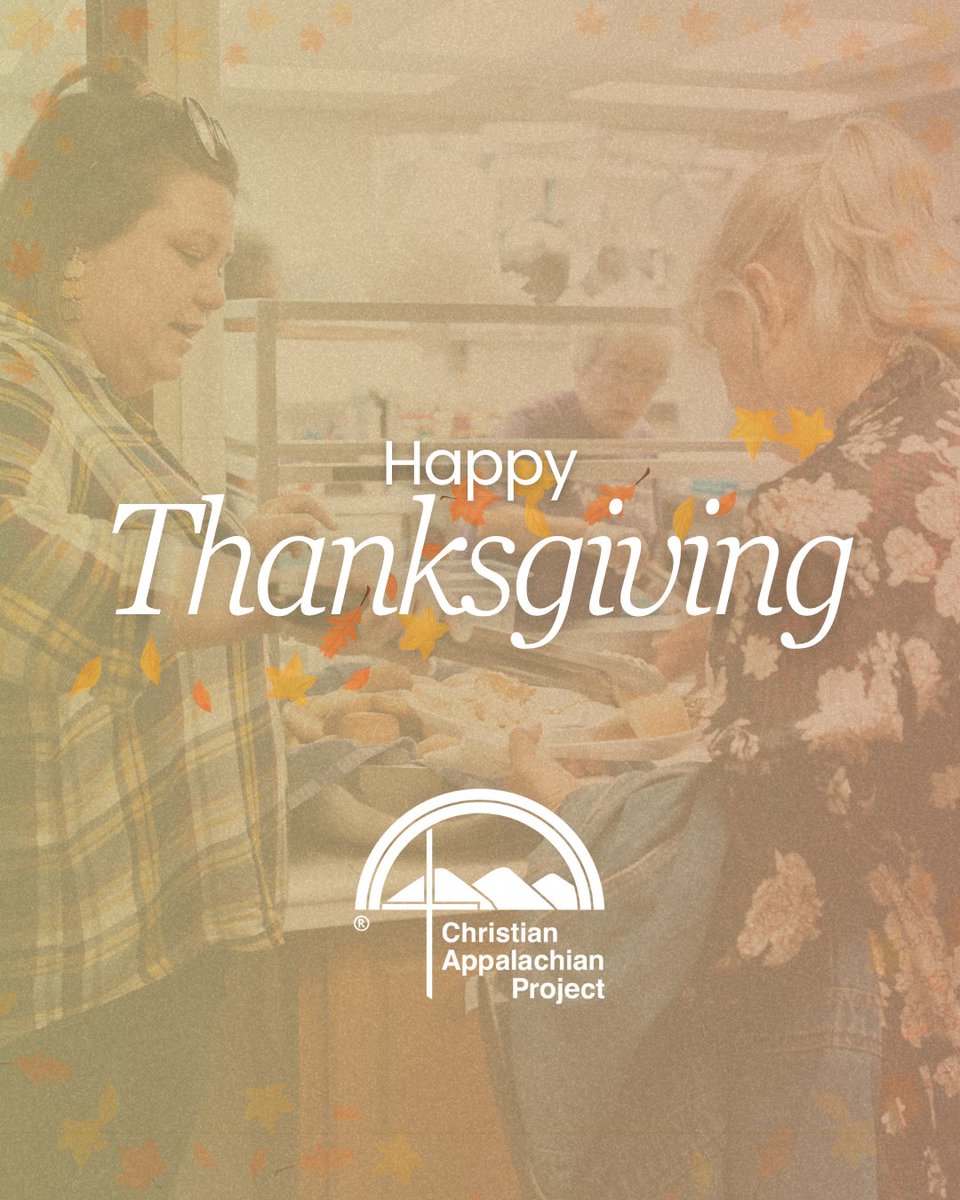 Happy Thanksgiving from Christian Appalachian Project!