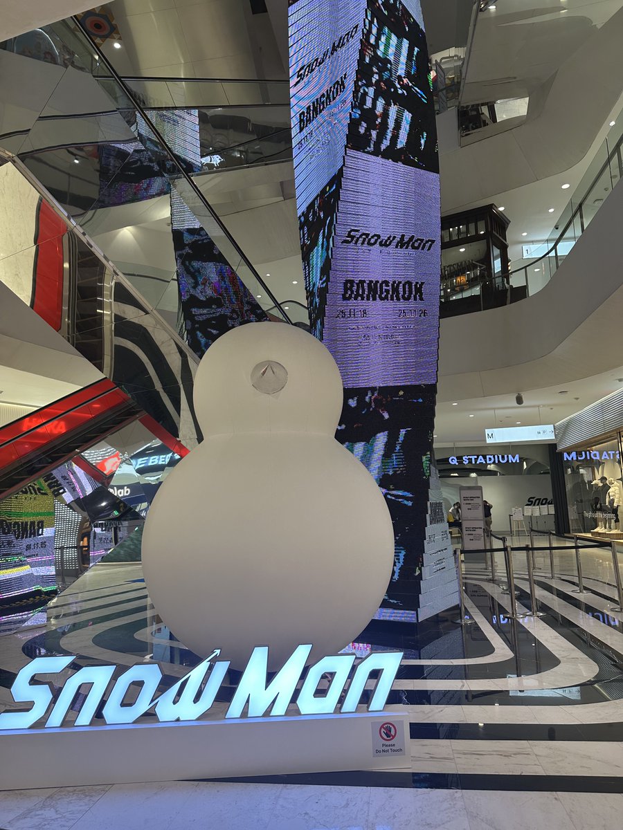 Manポップアップバンコクグッズ Manポップアップバンコクグッズ ⛄ Snow Man 1st Pop-Up in BANGKOK
