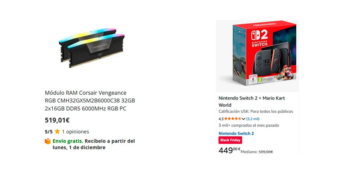 En estos momentos si te quieres montar un PC para jugar, solo la memoria RAM te va a costar mas de lo que vale una Nintendo Switch 2 con un juego. 

El PC Gaming esta en su peor momento.