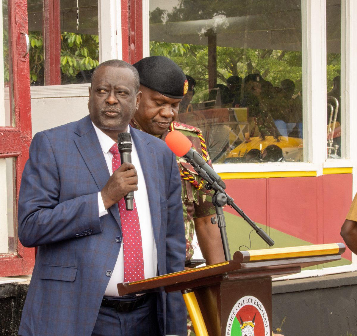 knrakenya's tweet photo. ...@KNH_hospital  CEO Dr. Richard Lesiyambe &amp; @knrakenya  DG @chumba_james,EBS . “Today’s launch marks a key milestone and proves we now speak with one voice on CBRN preparedness and response,” said @chumba_james ... https://t.co/48U4oyWfh0