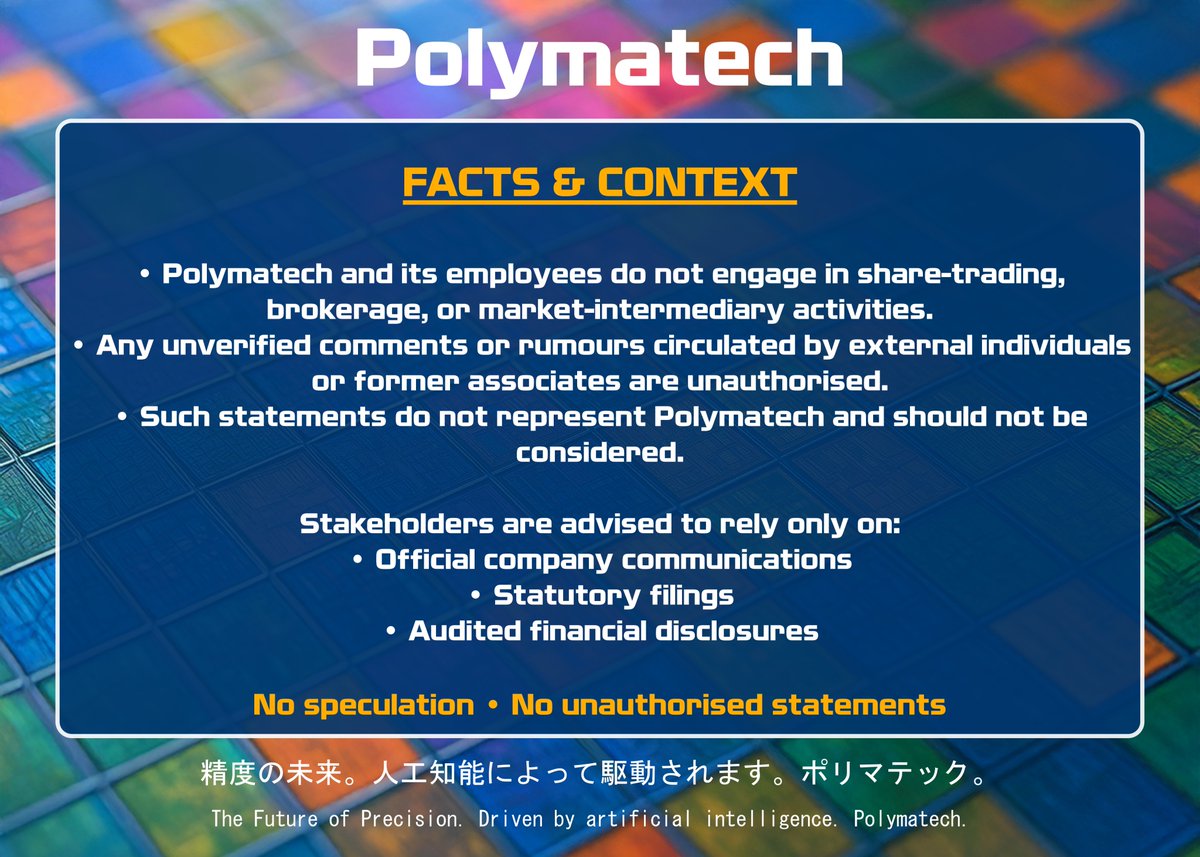 Polymatech Electronics tweet media