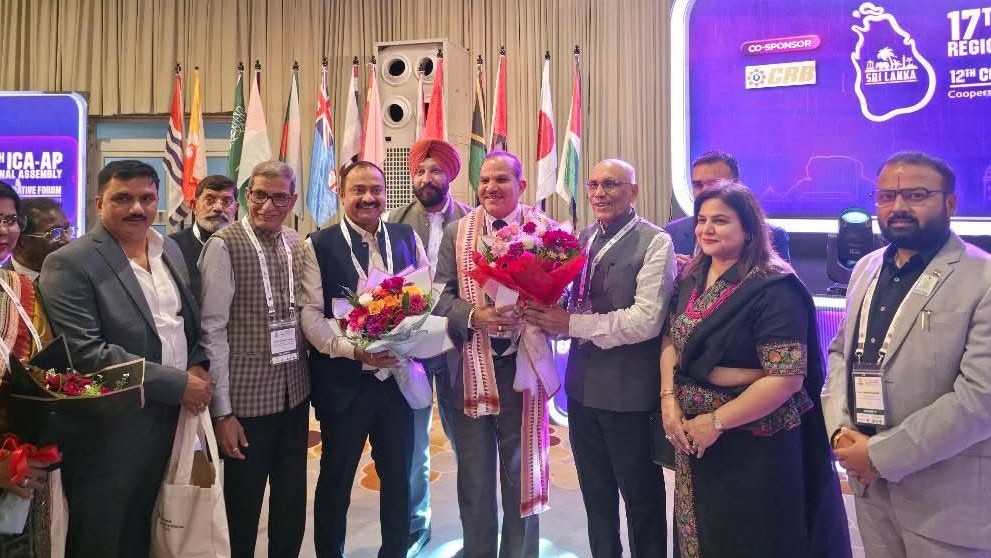 ncuicoop's tweet image. Dr. Chandrapal Singh Yadav unanimously re-elected as President, ICA-AP! 
A proud moment not only for Indian co-op movement but for the cooperative family across Asia-Pacific. Dr. Yadav, former President of NCUI and chairman KRIBHCO having an experience of more than 3 decades in…