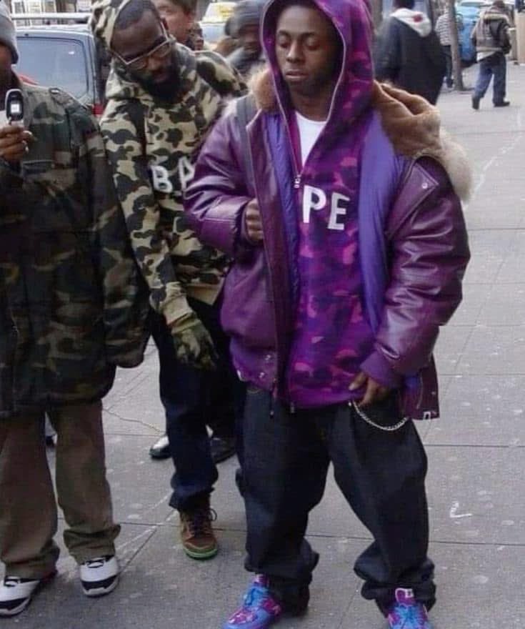 “why are you                     
dressed like that?”           “like what?”