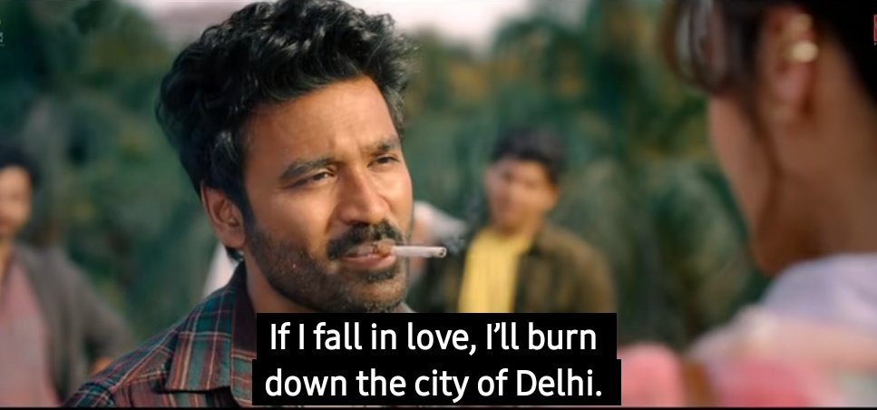 If I do more Bollywood movies, I'll burn down the Box-office 💣🔥💯 <a href="/dhanushkraja/">Dhanush</a>
TERE ISHK MEIN DAY #TereIshkMein