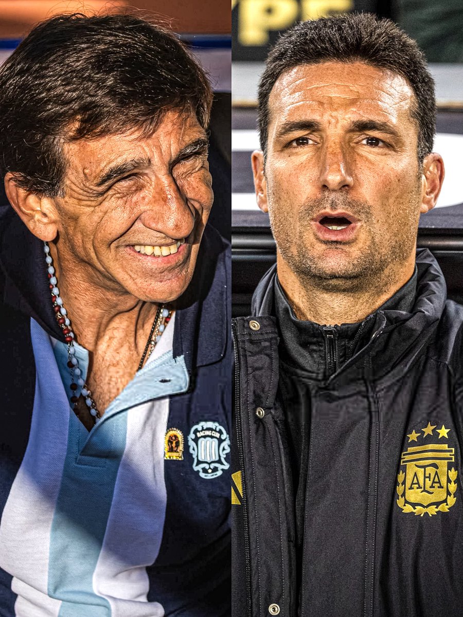 🇦🇷 “YO LE DARÍA UN CONTRATO DE POR VIDA EN LA SELECCIÓN ARGENTINA O LO TRAERÍA A RACING, JA”

🔵 La opinión de Gustavo Costas sobre el ciclo de Lionel Scaloni en la Selección Argentina:

“La verdad les tapó la boca a todos. Uno decía: ‘Y pero Scaloni no dirigió nunca en un club y
