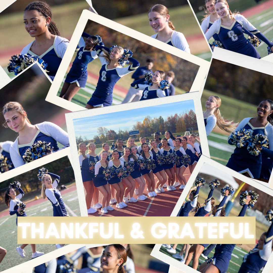 Thankful and grateful for our pom family 💛 Happy Thanksgiving, Falcons! 🦃