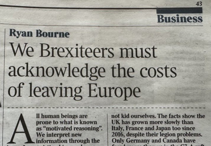 🚨BREAKING🚨Chief Brexit Economist Finally Admits Brexit is a catastrophe 
#ExitBrexit