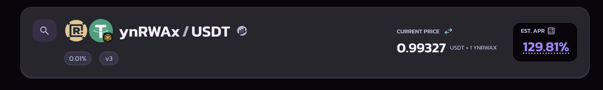 YieldNestFi's tweet photo. Another great opportunity to get in some extra rewards for $ynRWAx!

Currently sitting at around ~130% APY 🔥

Get it while it's hot👇
https://t.co/3xd3yTaSQT https://t.co/GavBpQamUI