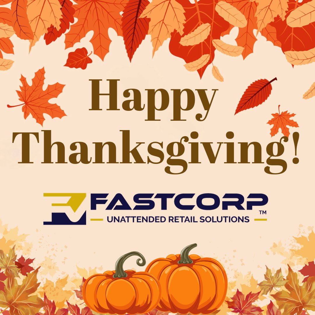 At Fastcorp, we’re thankful for another year of innovation, collaboration, and great relationships! Happy Thanksgiving from all of us here at Fastcorp! 🦃
hubs.ly/Q03Vsrf10