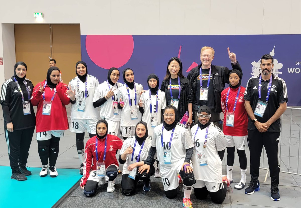 robertlufkinmd's tweet image. Celebrating a win with
the UAE Women&apos;s Volleyball Team
at the Special Olympics World Games in Berlin. 

Please join me in 
honoring the accomplishments
of all the amazing athletes!!

They are my heroes!!!

#Berlin2023 #InclusionRevolution 
jointherevolution.org