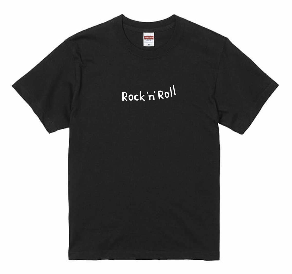 NEW!! 【右肩上がりのRock'n'Roll Tシャツ】 ◉ブラック size