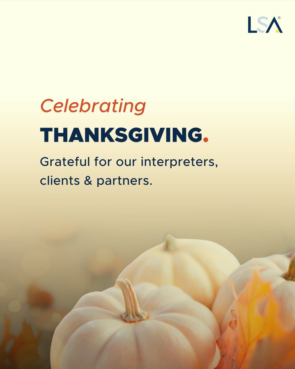 LSAWeb's tweet image. This season, we’re reflecting on what makes communication truly #human.  Because while AI can be helpful, some conversations need more: the empathy, understanding, and cultural awareness that only human #interpreters can offer. Read our latest blog post: okt.to/LYw5nS