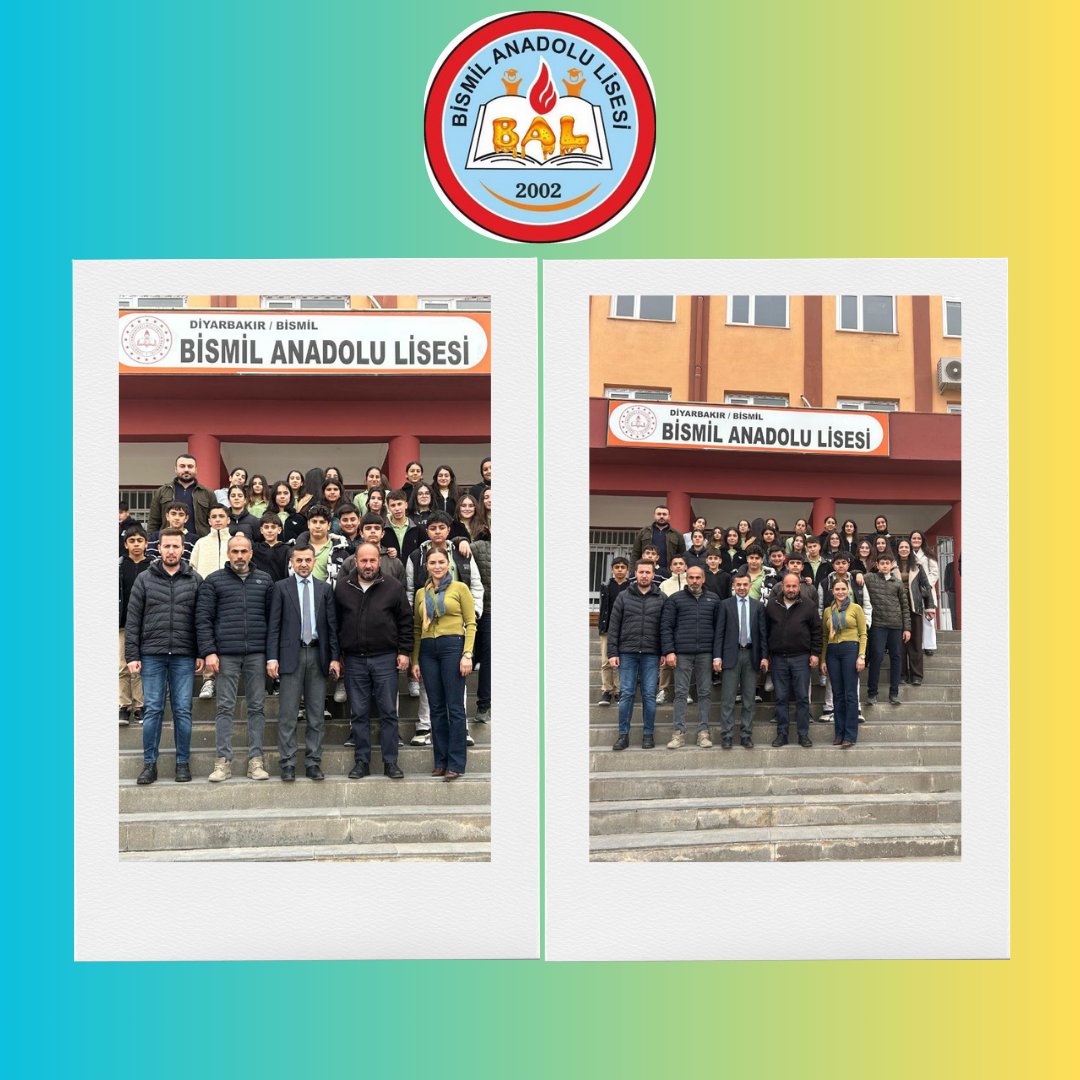 Okul Tanıtımı Kapsamında; Köseli Ortaokulu Müdürü Sayın Nimetullah EK, Öğretmenleri ve Öğrencileri Okulumuzu Ziyaret Ettiler.
<a href="/Diyarbakirmem/">Diyarbakır İl Millî Eğitim Müdürlüğü</a> <a href="/sadoglu_salih/">Salih Sadoğlu</a>
 <a href="/bismilmem/">Bismil İlçe Milli Eğitim Müdürlüğü</a> <a href="/dogan_azz/">Abdulaziz Doğan</a>