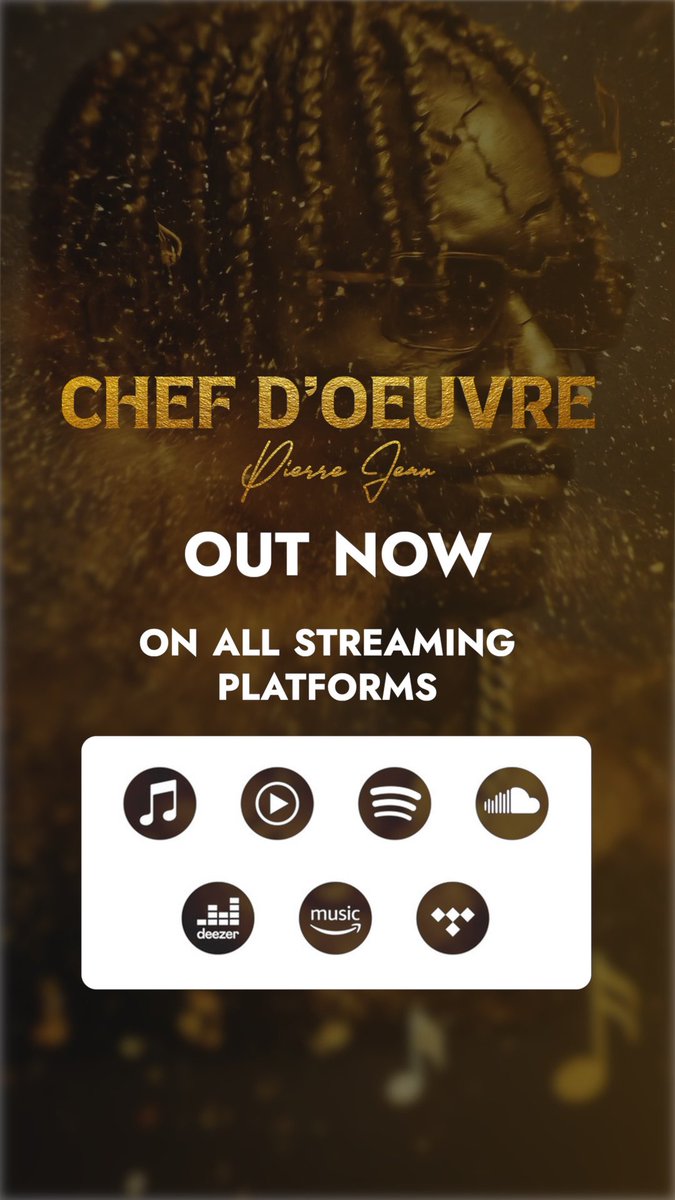 The album is available everywhere 🌍
#chefdœuvre #lalbumdesalbums