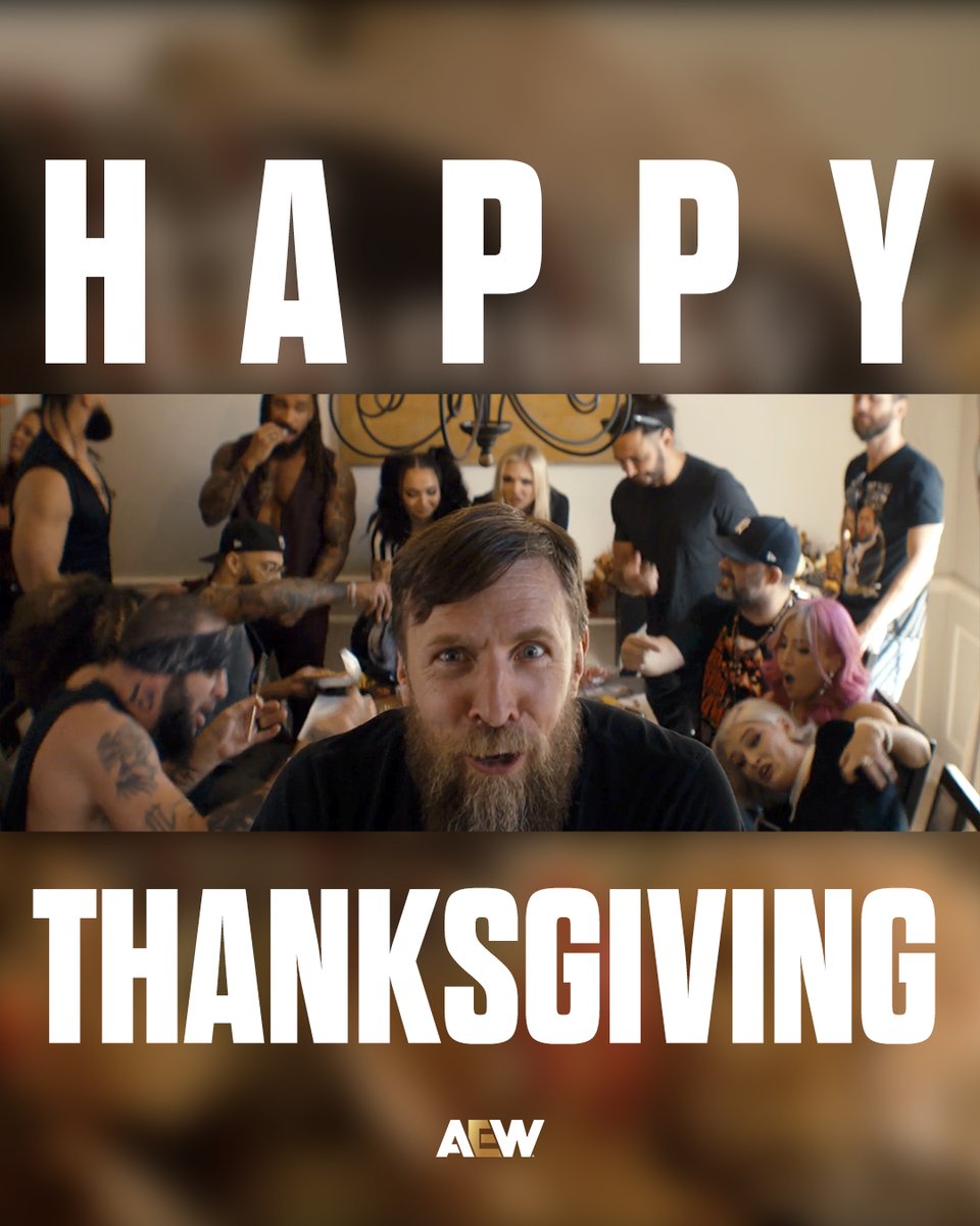AEWより、感謝祭おめでとうございます。