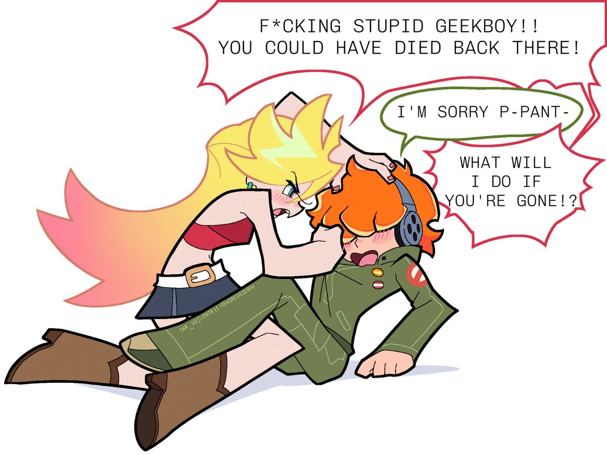 I'm finally done, my 1st time doing psg fan comic
#PantyAndStocking  #PaSwG