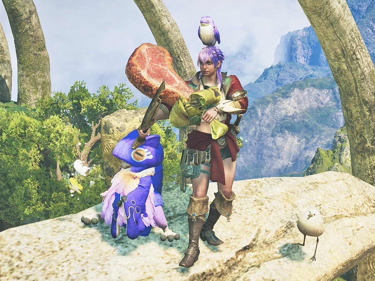 今日も一日おつ狩りさまでした お肉振り回したいから双剣やりたくなる