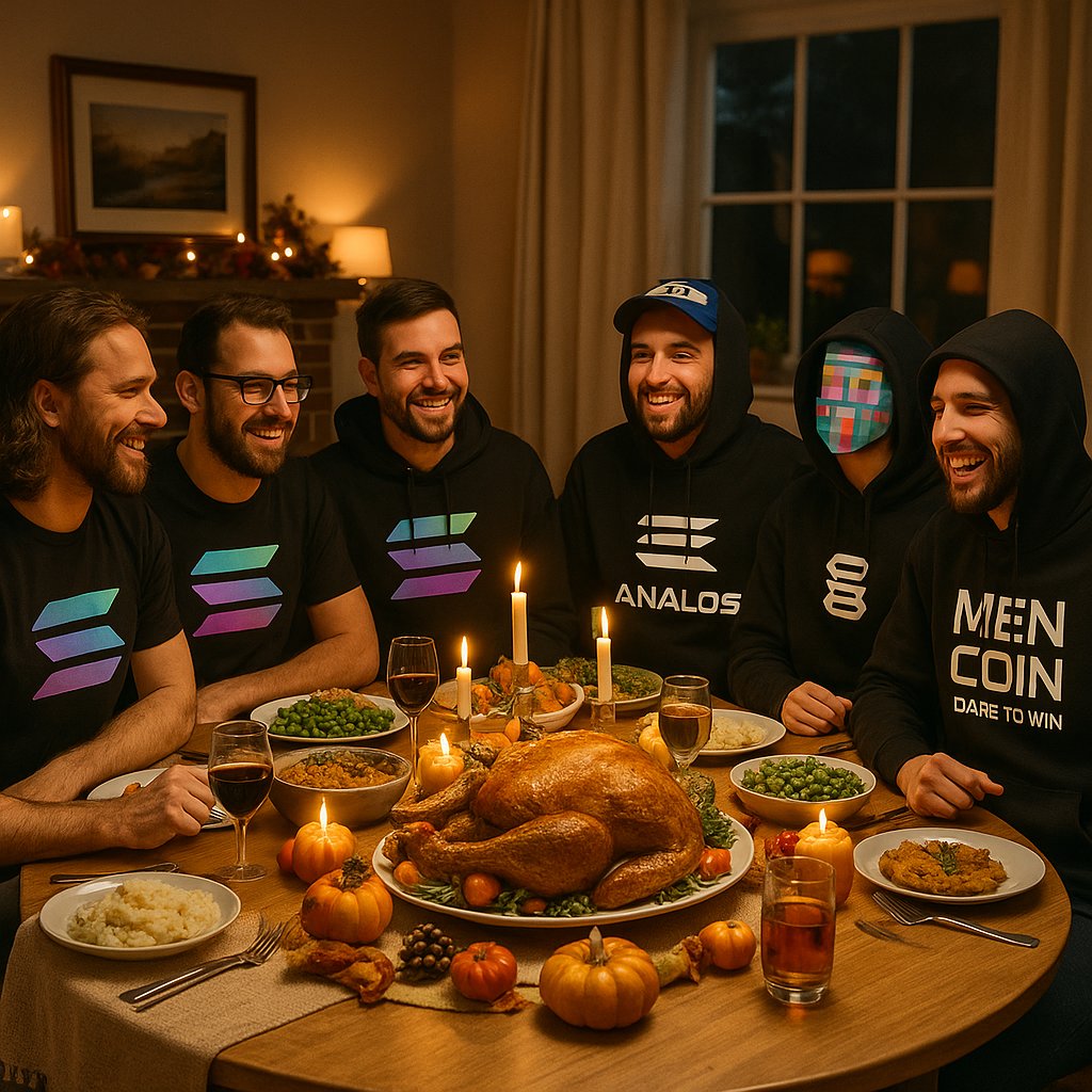 This Thanksgiving, we celebrate connection.

ANALOS blockchain is currently the  only operational fork of SOLANA that can pass tokens BOTH ways between the native blockchains

Two chains. One bridge
 $SOL &lt;-&gt; $LOS. One family.

Happy Thanksgiving to our American friends, $LOS