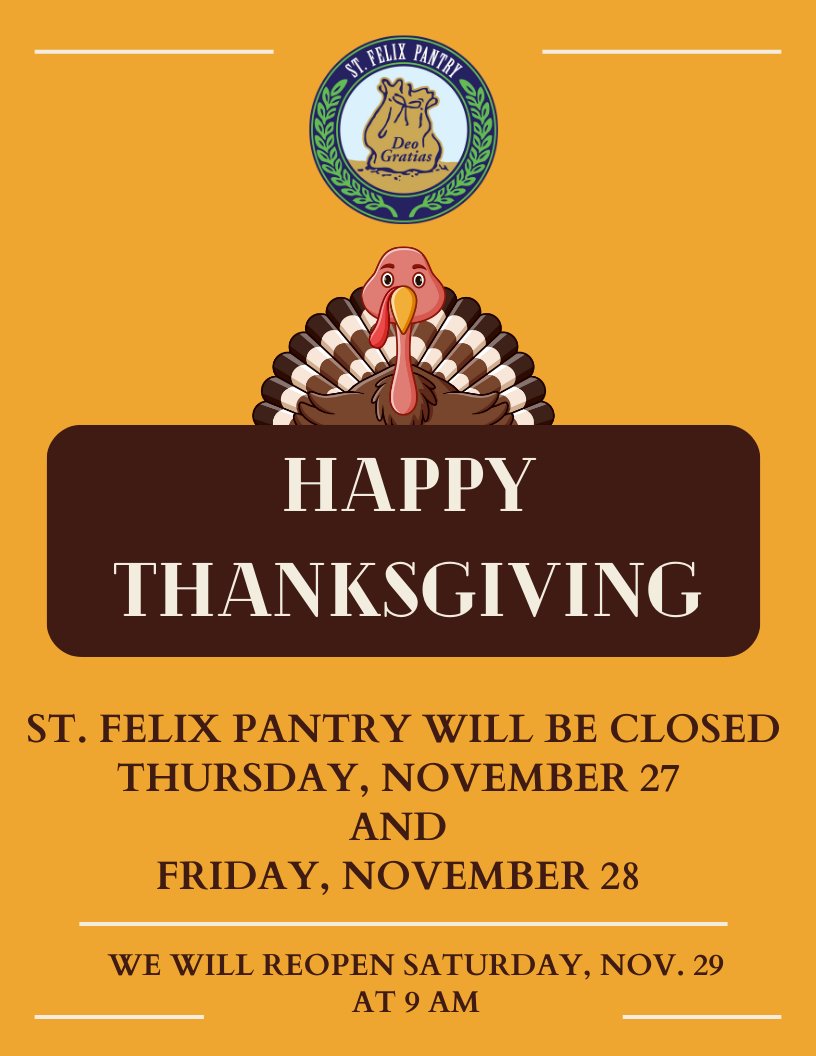 St. Felix Pantry tweet media