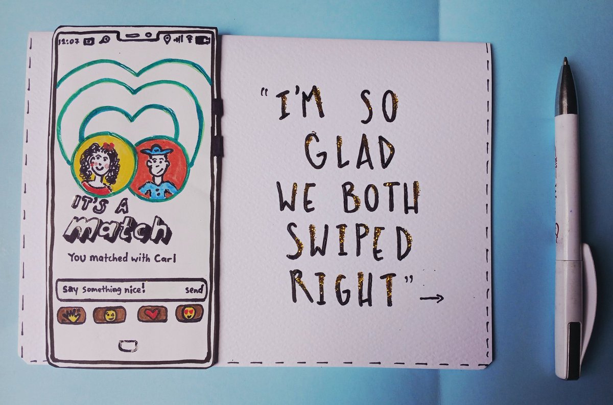 chipocards's tweet image. A new week.
When two worlds meet online.

#onlinedating #swiperight #handmadewithlove #november #meandyou #itsamatch