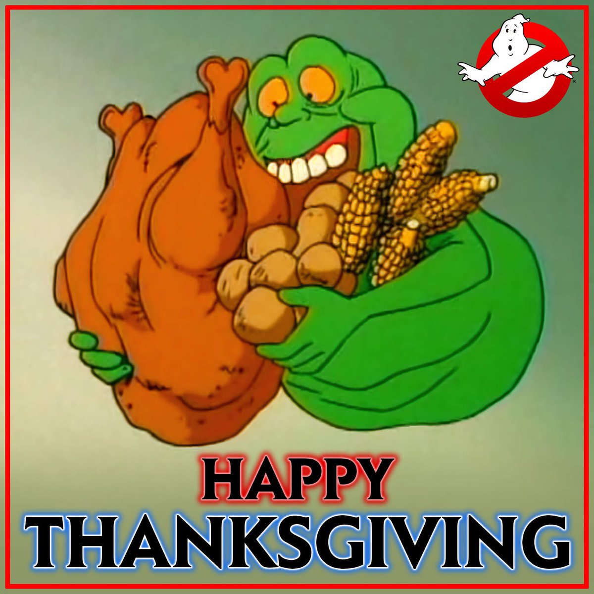 Have a happy (and slime-free) Thanksgiving! 🦃👻🍂