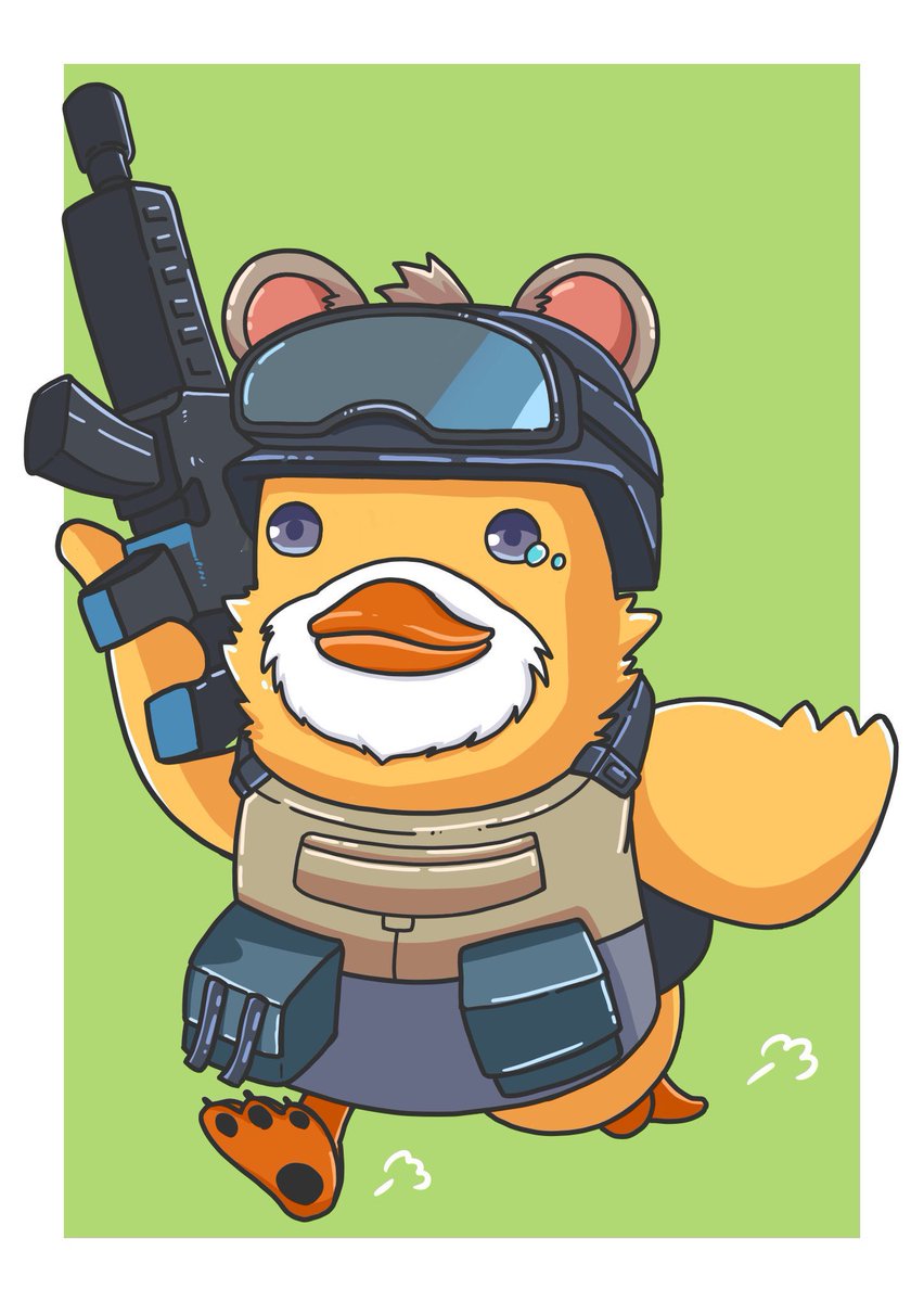 今月描いた絵を晒そう アヒル化とゲソしばき