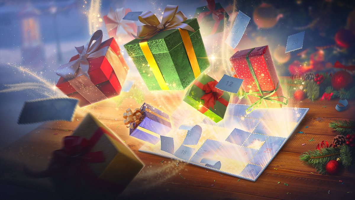 Festivities are just around the corner, and so is the Advent Calendar! A gift every day? Yes, please! Start opening your presents on December 1 and keep going all month long 🎁 All you need to do is log in and open a new door each day! 

➡️ tanks.ly/3Klym0F