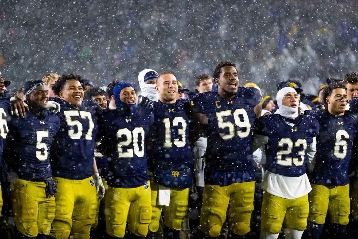 May your Thanksgiving plate be as stacked as an Irish championship roster.

Grateful for this community, today and every day. ☘️