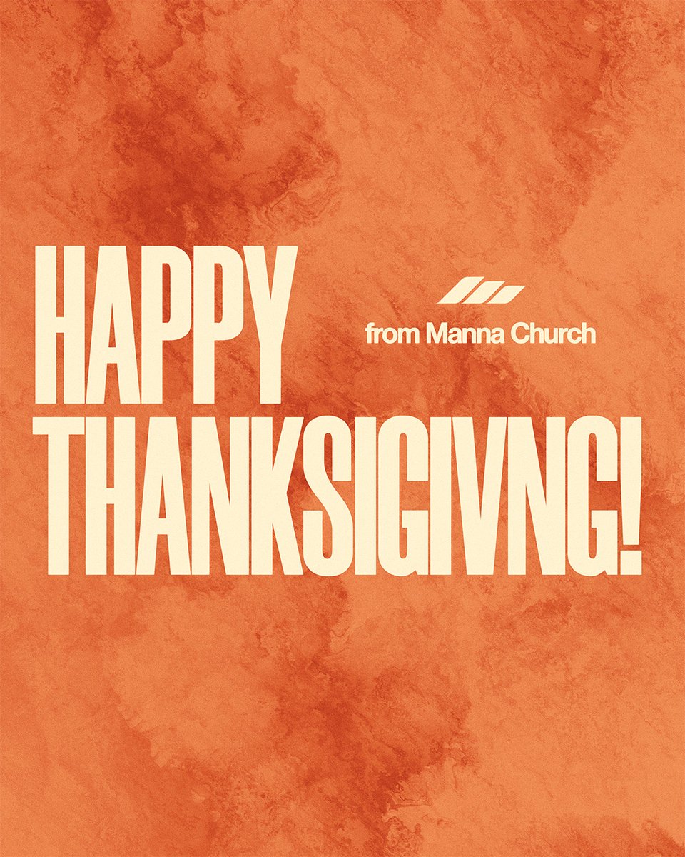 mannachurchnn's tweet photo. Happy Thanksgiving from us to you! 🍂

We are grateful for you. We pray your day is filled with joy, good rest, and maybe one extra helping of your favorite dish. Enjoy time with friends and family. We love you and we’re thankful for you! https://t.co/bMTwCmeT1K