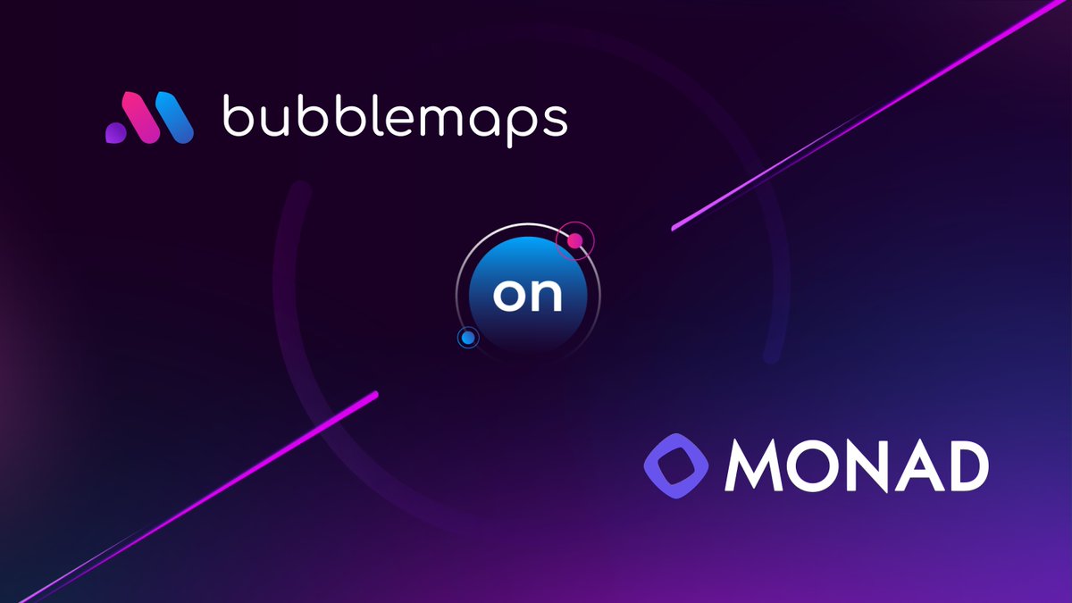 bubblemaps's tweet image. Bubblemaps is now live on @monad

Users can investigate tokens, whales, and wallet clusters all in one view

Start now:
V2.bubblemaps.io/monad