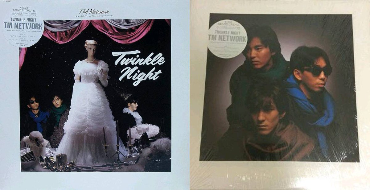 Tmnpicasso1's tweet image. #毎日がTMNETWORKの日
1985年の今日、11月28日にミニアルバム
「TWINKLE NIGHT」
が発売されました！！
TM唯一のミニアルバム
「吸血鬼ハンターD」のサントラを組曲にしプログレ風アルバムに仕上がってます。
当時ライブの定番曲だった
「ELECTRIC PROPHET」
が収録されました！
 #TMNETWORK
 #FANKS